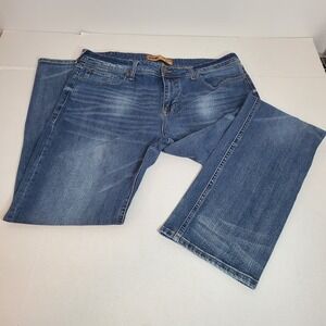Seven7 Men's Jeans Straight Fit W38 L34 – Blue Denim – Stretch‎ Premium Denim